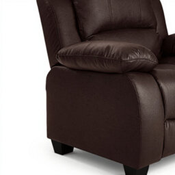 Furniture Instore Valerie Brown Leather Modern 3+3 Seater Sofa Set - thumbnail 3