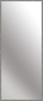 Nielsen Armfield Metal Rectangle Wall Mirror Large, Matt Grey, 70 X 170Cm - image 1