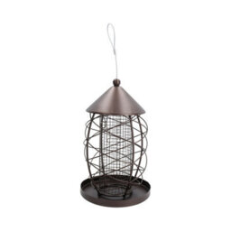 AB Tools Lantern Bird Feeder Nut Holder Hanging Feeding Station For Wild Birds 17X25Cm - thumbnail 1