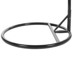 Beliani Hanging Chair With Stand Atri Ii Pe Rattan Natural - thumbnail 8
