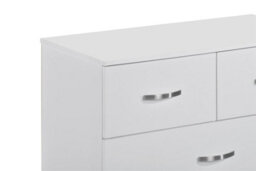 Swish Furniture Paddington White 3+2 Chest Of Drawers Dresser Bedroom Furniture Storage - thumbnail 7