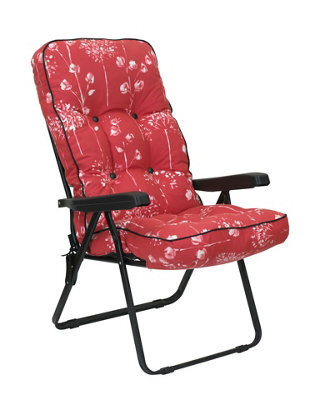 Glendale Garden & Leisure Deluxe Recliner Renaissance Rouge - image 1