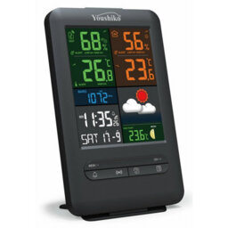 Youshiko Yc9481 Wireless Weather Station , Radio Controlled Clock ( Official Uk Version  ) - thumbnail 1