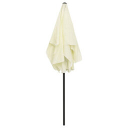 Berkfield Beach Umbrella Sand Yellow 180X120 Cm - thumbnail 5