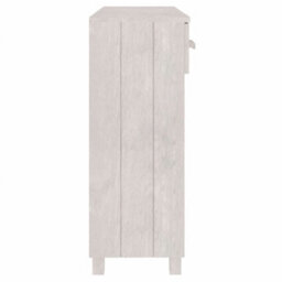 Berkfield Sturdy Console Table White 90X35X90 Cm Solid Wood Pine - thumbnail 6