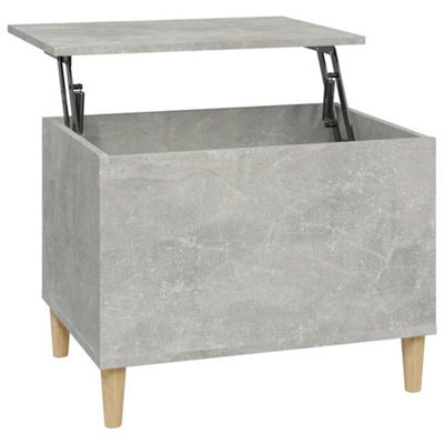 Berkfield Durable Coffee Table Concrete Grey 60X44.5X45 Cm Engineered Wood - image 1