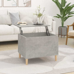 Berkfield Durable Coffee Table Concrete Grey 60X44.5X45 Cm Engineered Wood - thumbnail 2