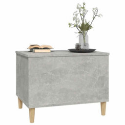 Berkfield Durable Coffee Table Concrete Grey 60X44.5X45 Cm Engineered Wood - thumbnail 4