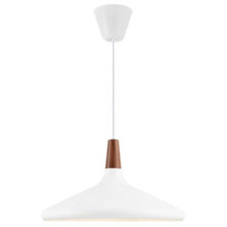 Nordlux Dftp Nori 39 Indoor Living Dining Metal Pendant Ceiling Light In White (Diam) 39Cm - thumbnail 2