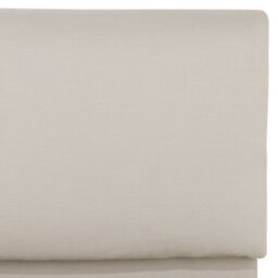 Beliani Bed Fabric Belfort 140 X 200 Cm (Eu Double) Light Beige - thumbnail 8