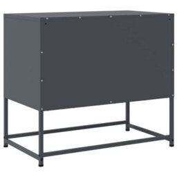 Berkfield Tv Cabinet Anthracite 68.5X39X60.5 Cm Steel - thumbnail 8