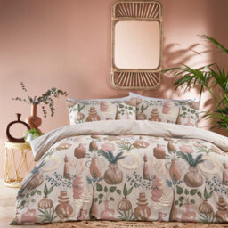 Furn. Earthen Trending Tranquil Duvet Cover Set, King, Beige - thumbnail 1