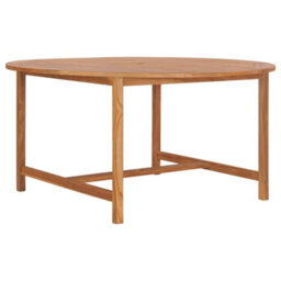 Berkfield Garden Table 150X76 Cm Solid Teak Wood - thumbnail 2