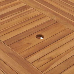 Berkfield Garden Table 150X76 Cm Solid Teak Wood - thumbnail 6