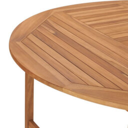 Berkfield Garden Table 150X76 Cm Solid Teak Wood - thumbnail 5