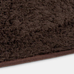 Ohs Fluffy Teddy Rug Soft Floor Carpet Non Slip Area Mat, Brown - 160 X 230Cm - thumbnail 4