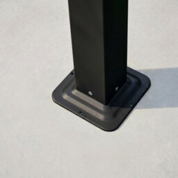 Sweeek - Louvered Pergola Aluminium And Steel 4 X 3M Black  - Palace - thumbnail 9