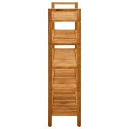 Berkfield Durable Shoe Rack With 5 Shelves 100X27X100 Cm Solid Oak Wood - thumbnail 3