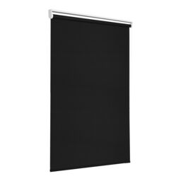 GoodHome Boreas Corded Black Blackout Roller Blind (W)180Cm (L)180Cm - thumbnail 2