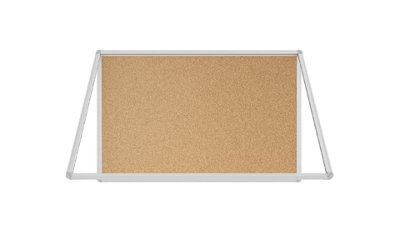 Allboards Cork Display Case With Aluminium Frame 90X60Cm Lockable Poster Case With Cork Rear Panel - image 1