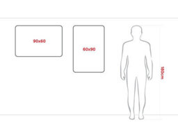 Allboards Cork Display Case With Aluminium Frame 90X60Cm Lockable Poster Case With Cork Rear Panel - thumbnail 5