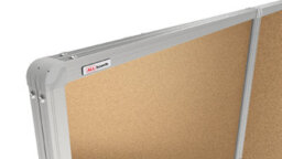 Allboards Cork Display Case With Aluminium Frame 90X60Cm Lockable Poster Case With Cork Rear Panel - thumbnail 7