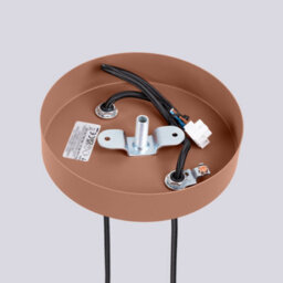 Sollux Lighting Halo Aluminum/glass Mocca 2 Lights Modern Pendant Lamps - thumbnail 9