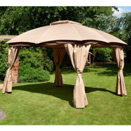 Glendale Garden & Leisure Glendale Rio Gazebo 3 X 3.65M Mocha - thumbnail 3