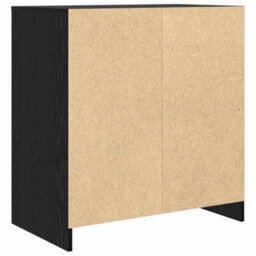 Berkfield Sideboard Black Oak 70 X 41 X 75 Cm Engineered Wood - thumbnail 8