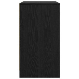 Berkfield Sideboard Black Oak 70 X 41 X 75 Cm Engineered Wood - thumbnail 7