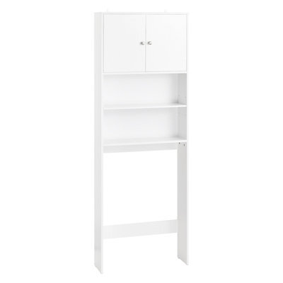 Sobuy Bzr165-W, Over Toilet Cabinet Bathroom Space Saver Bathroom Storage Cabinet Cupboard,white,w65Xd19.6Xh181 - image 1