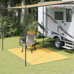 Berkfield Tent Carpet Beige 250X200 Cm Hdpe - thumbnail 1