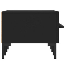 Berkfield Tv Cabinet Black 150X36X30 Cm Engineered Wood - thumbnail 7