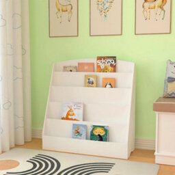 Book Shelf Wooden Storage Rack Organizer Bookcase Bookshelf Stand - thumbnail 3