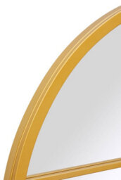 Mirroroutlet The Fenarc Gold Metal Framed Arched Garden Mirror 120Cm X 80Cm - thumbnail 4