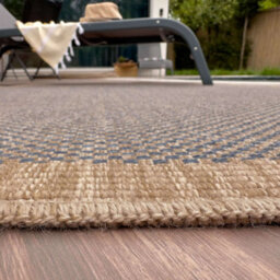 The Rugs Nature Collection Outdoor Rug In Blue 5200B - thumbnail 8