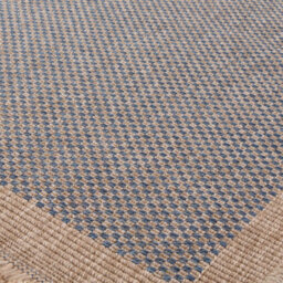 The Rugs Nature Collection Outdoor Rug In Blue 5200B - thumbnail 4