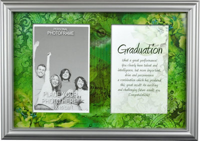 Personal Photo Frame With Stand Memory Picture Print Poem Wall Hanging Message Graduation