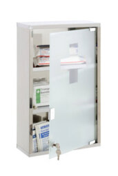 Orsina Tall Wooden Medicine Cabinet - thumbnail 3