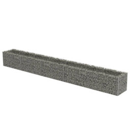 Berkfield Gabion Raised Bed Galvanised Steel 450X50X50 Cm - thumbnail 2