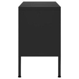 Walplus Tv Cabinet Black 105X35X50 Cm Steel - thumbnail 4