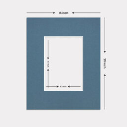 Ak Frames 20X16 Pompadour Picture Mounts To Fit A4 Aperture Size - Mount Board Only (No Frame Included) - thumbnail 3