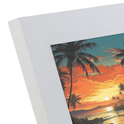 "AK Frames 6X4"" White Poster Frame - Modern Picture Frame For Wall Art, Prints And Photos - Durable And Stylish Display Frame" - thumbnail 7