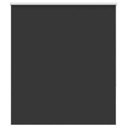 Berkfield Roller Blind Blackout Black 120X130 Cm Fabric Width 116.6 Cm Polyester - thumbnail 2