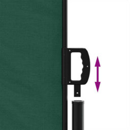 Walplus Retractable Side Awning Garden Sun Shade Canopy Gazebo For Back Door, Porch, Patio Dark Green 170X300 Cm - thumbnail 6