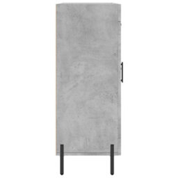 Berkfield Classic Sideboard Concrete Grey 69.5X34X90 Cm Engineered Wood - thumbnail 7