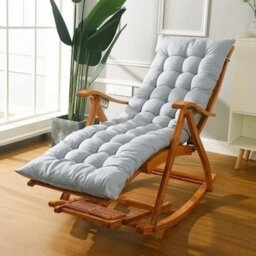 Brown 2 In 1 Folding Recliner&rocking Chair Sun Lounge Patio Pool Lounger Rocking Swing Chair - thumbnail 5