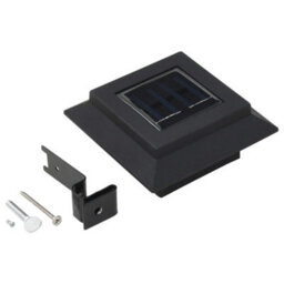 Outdoor Solar Lamps 6 Pcs Led Square 12 Cm Black - thumbnail 6