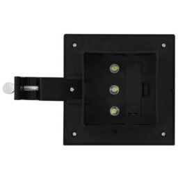 Outdoor Solar Lamps 6 Pcs Led Square 12 Cm Black - thumbnail 7