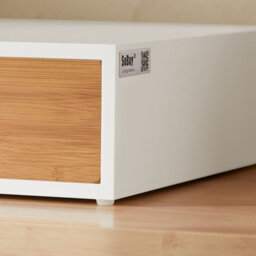 Sobuy Frg179-Nw, Coffee Capsule Holder Stand Box, Teabags Storage Case,wood Effect,w30Xd31Xh9.5 - thumbnail 7
